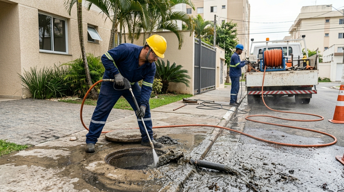 Hidrojateamento Industrial em São José do Rio Preto‑SP