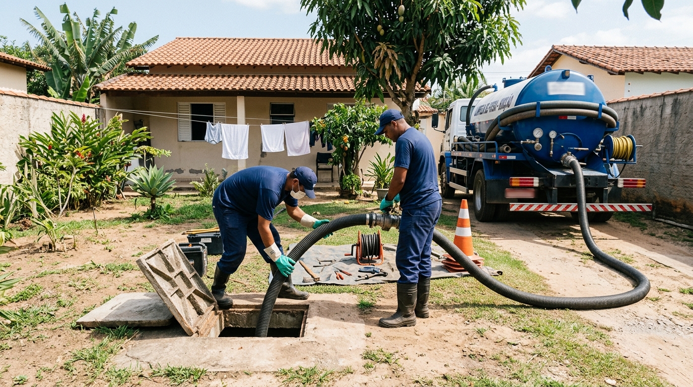 Manutenção de Fossa em São José do Rio Preto‑SP